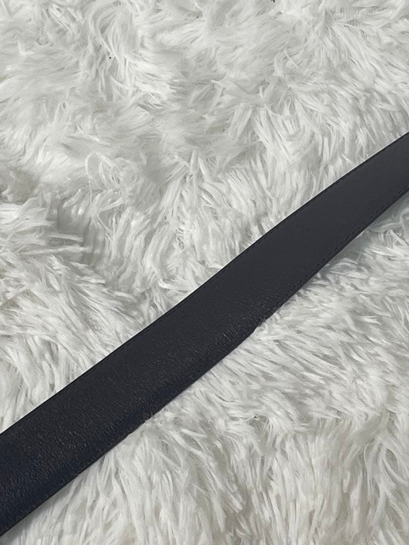 美品　DIOR ディオール ロゴバックル 本革リバーシブル ベルト 箱付き