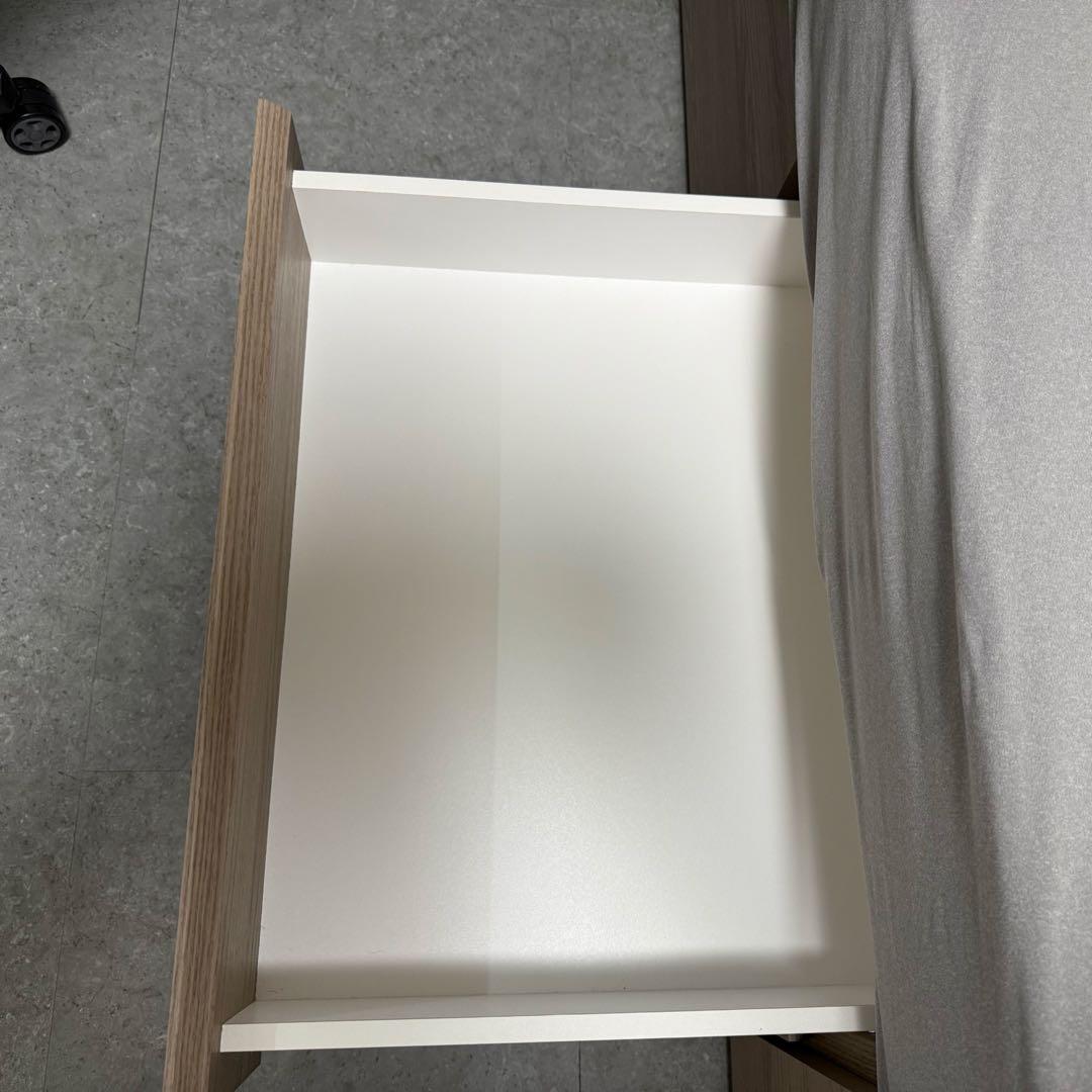 【専用商品】ニトリ　セミダブル　すのこチェストベッドフレーム　グレーウォッシュ