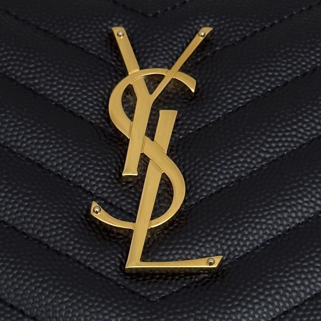 未使用級⭐️SAINT LAURENT サンローラン ラウンドファスナー 長財布