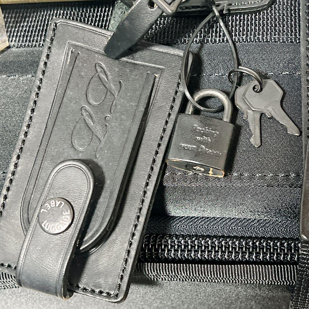 希少 生産終了品 Luggage Label Porter 折畳みスーツケース