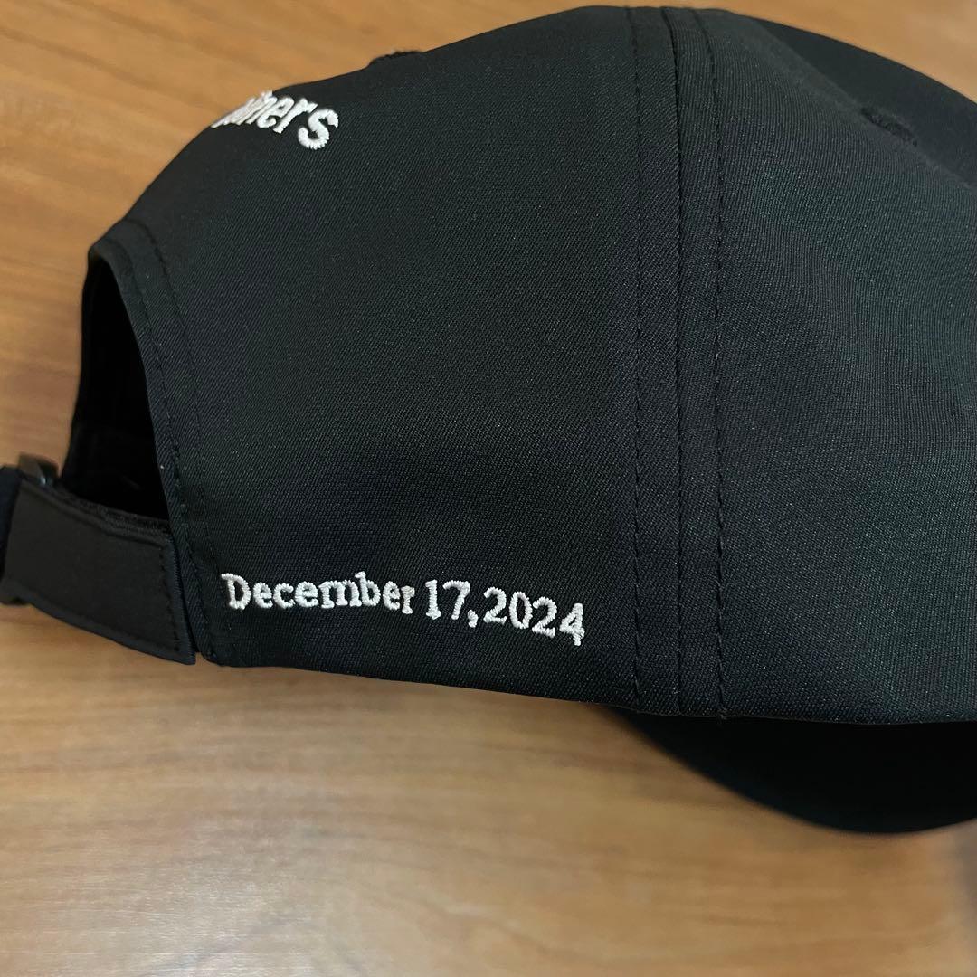 tfw49 キャップ　ブラック　ゴルフ　junhashimoto