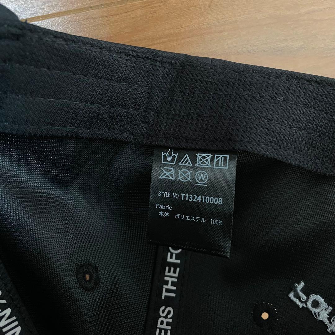 tfw49 キャップ　ブラック　ゴルフ　junhashimoto