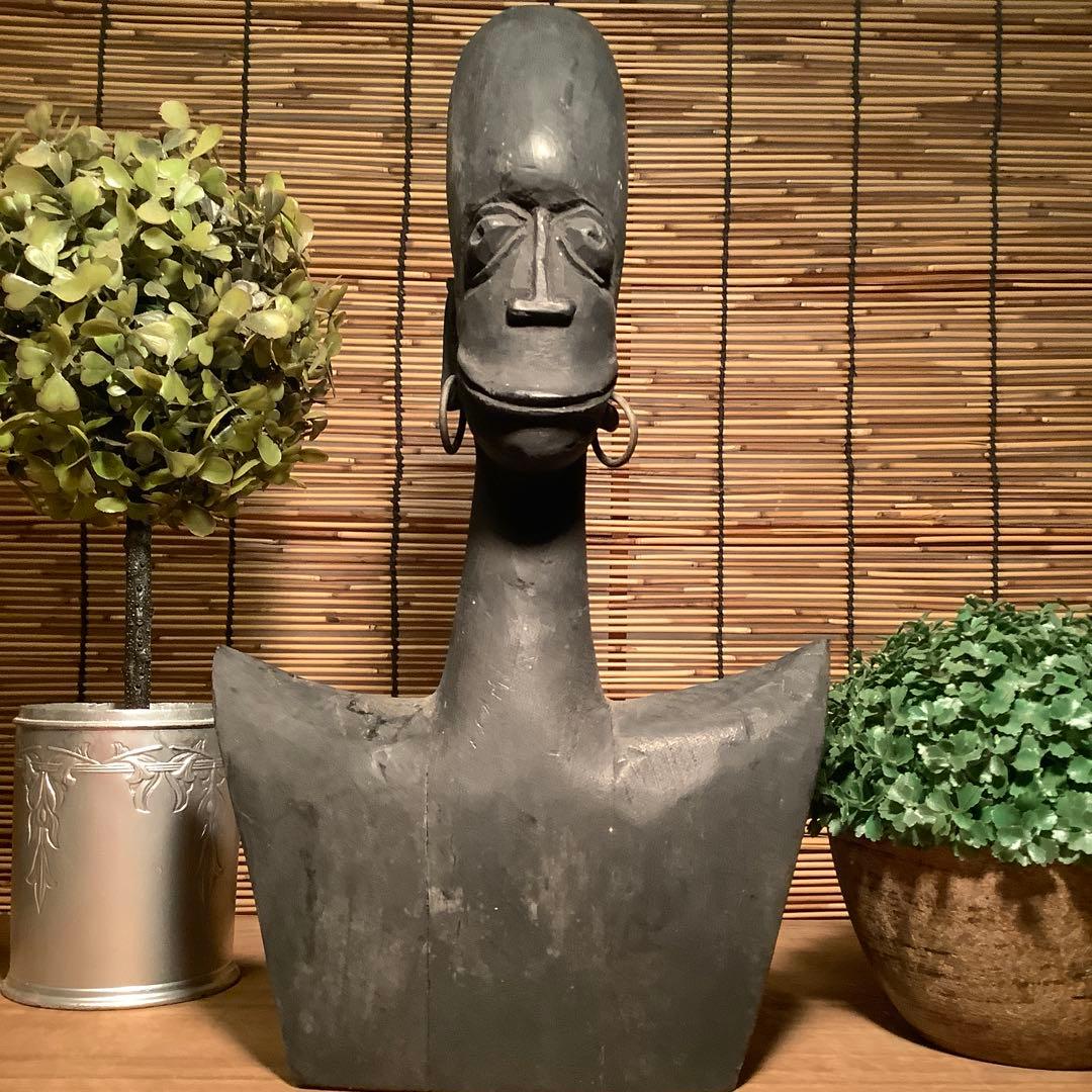 16世紀・エチオピア少数民族「魔除礼拝木彫像」除霊・精霊・生霊