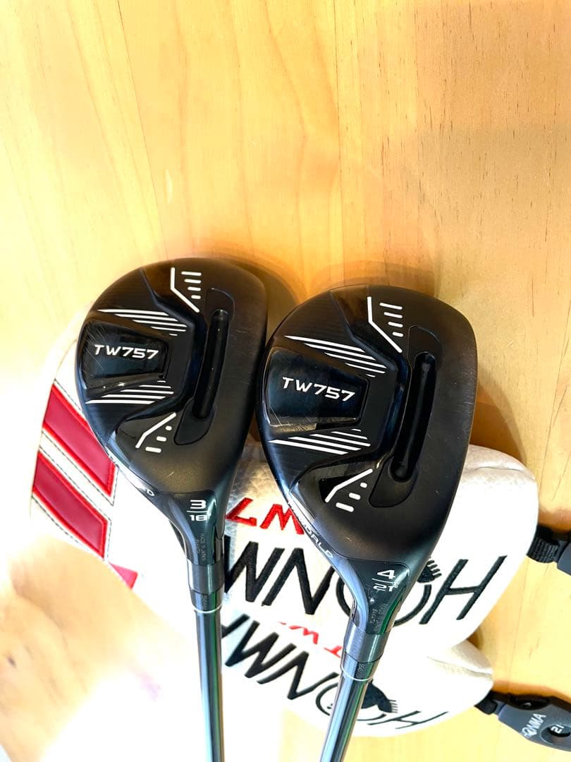 美品！HONMA TW757 3UT & 4UT 2本セット