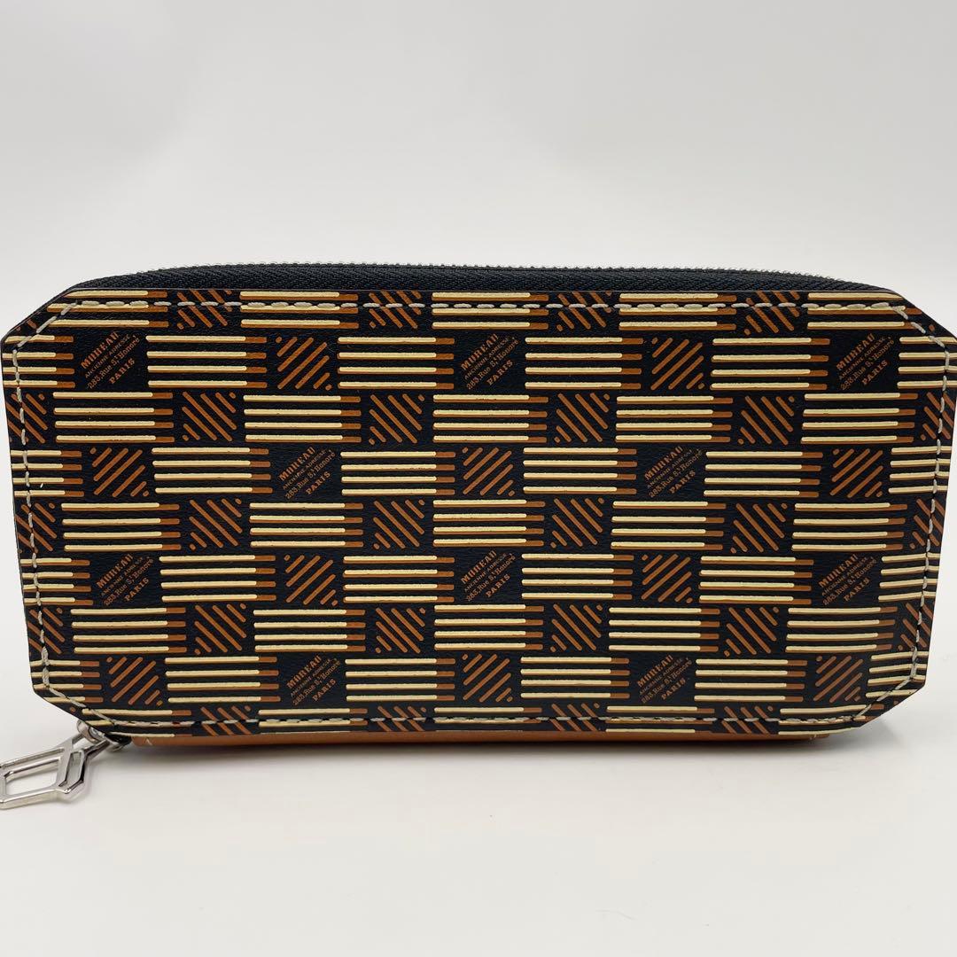 【未使用級・定価11万】 モローパリ コンチネンタル 長財布 カーフスキン