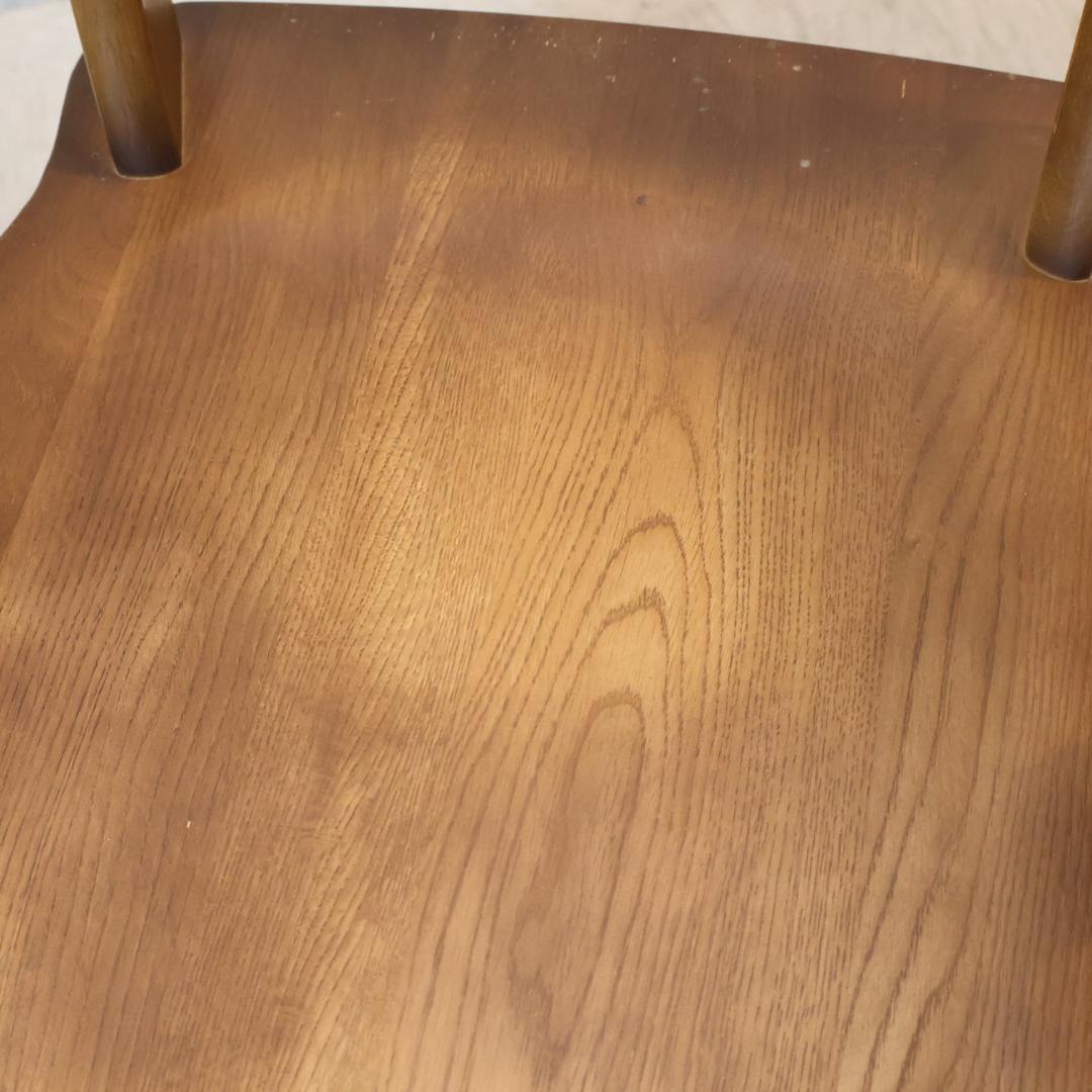 イバタインテリア グレース オーク ダイニングチェア 2脚セット アームチェア