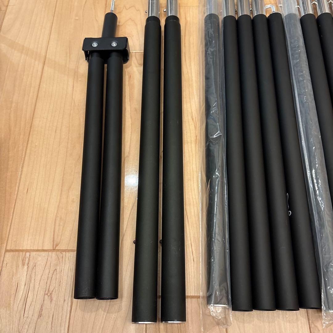 DOD フタマタノサソイ フタマタノバシ ビッグタープポール×2 セット