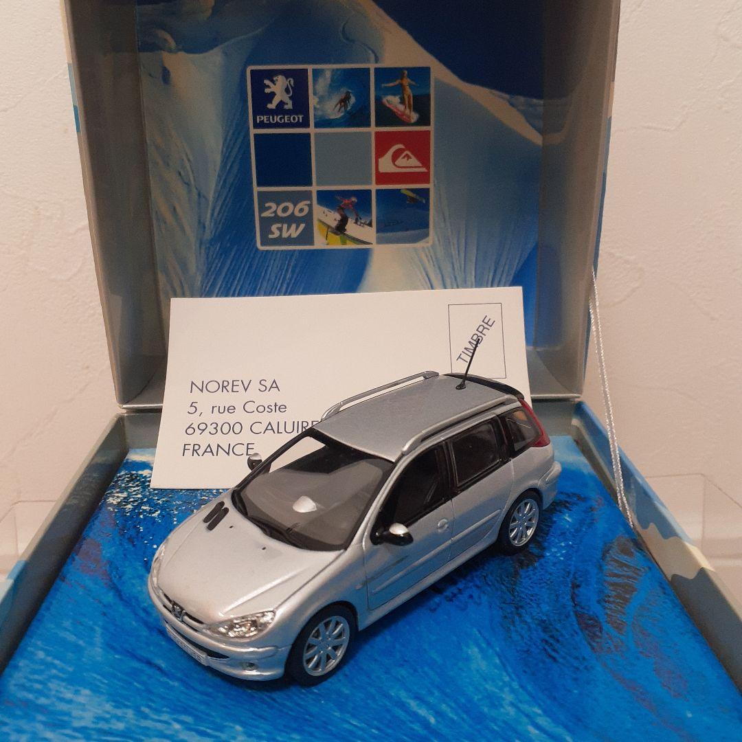 ノレブ プジョー 206SW 1/43 ミニカー 美品‼️ - メルカリ