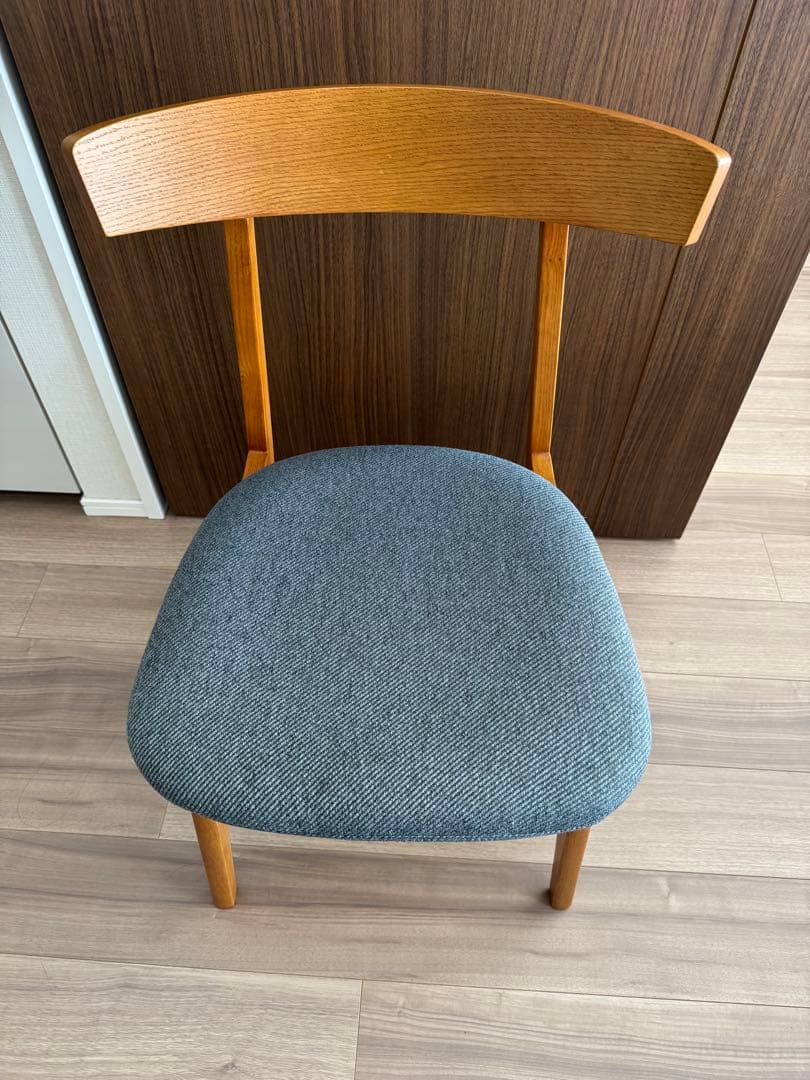 UNICO(ウニコ) TOVE(トーヴ)シリーズ ダイニングチェア　ネイビー④