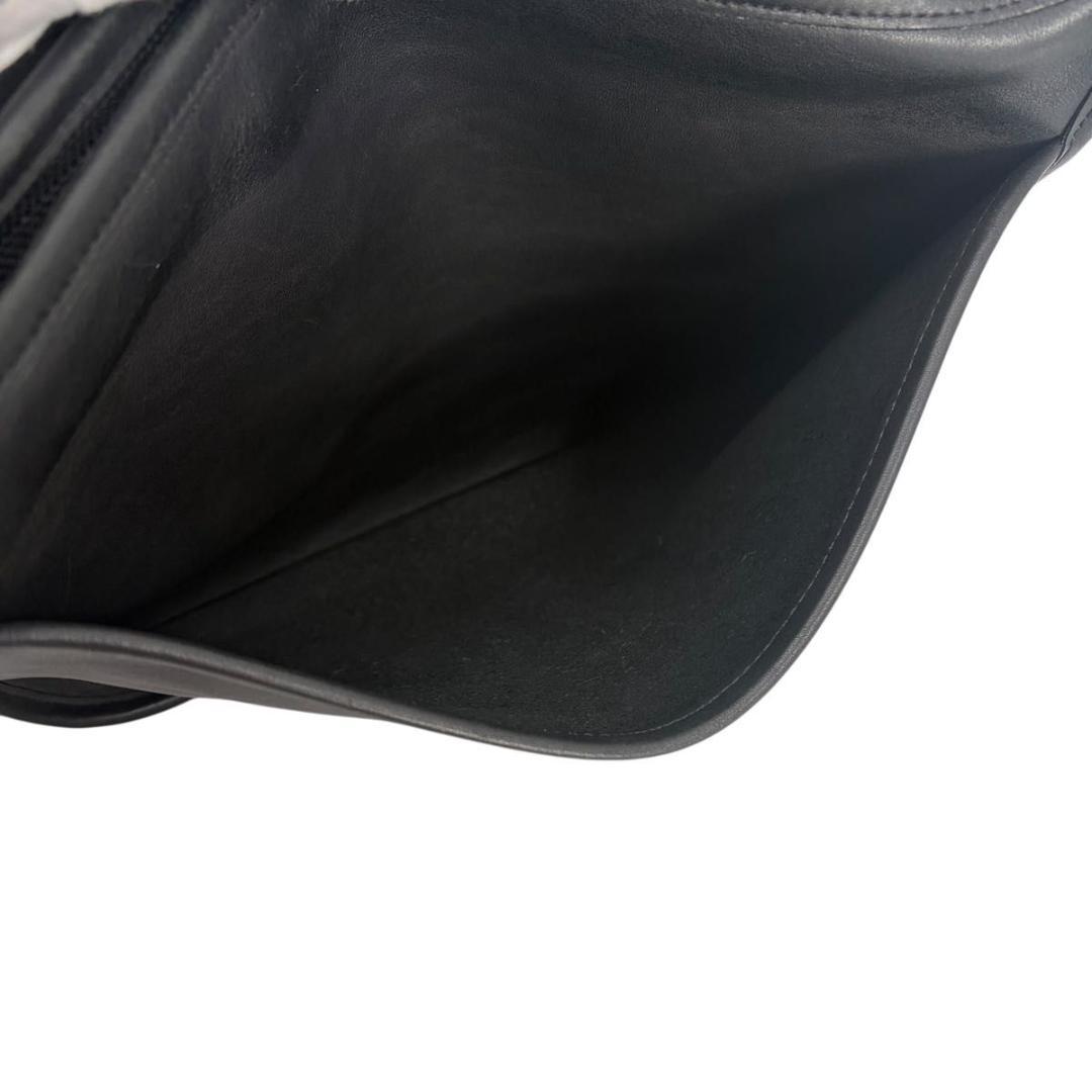 オールド コーチ レザー ショルダーバッグ 9951 ブラック 黒 ヴィンテージ