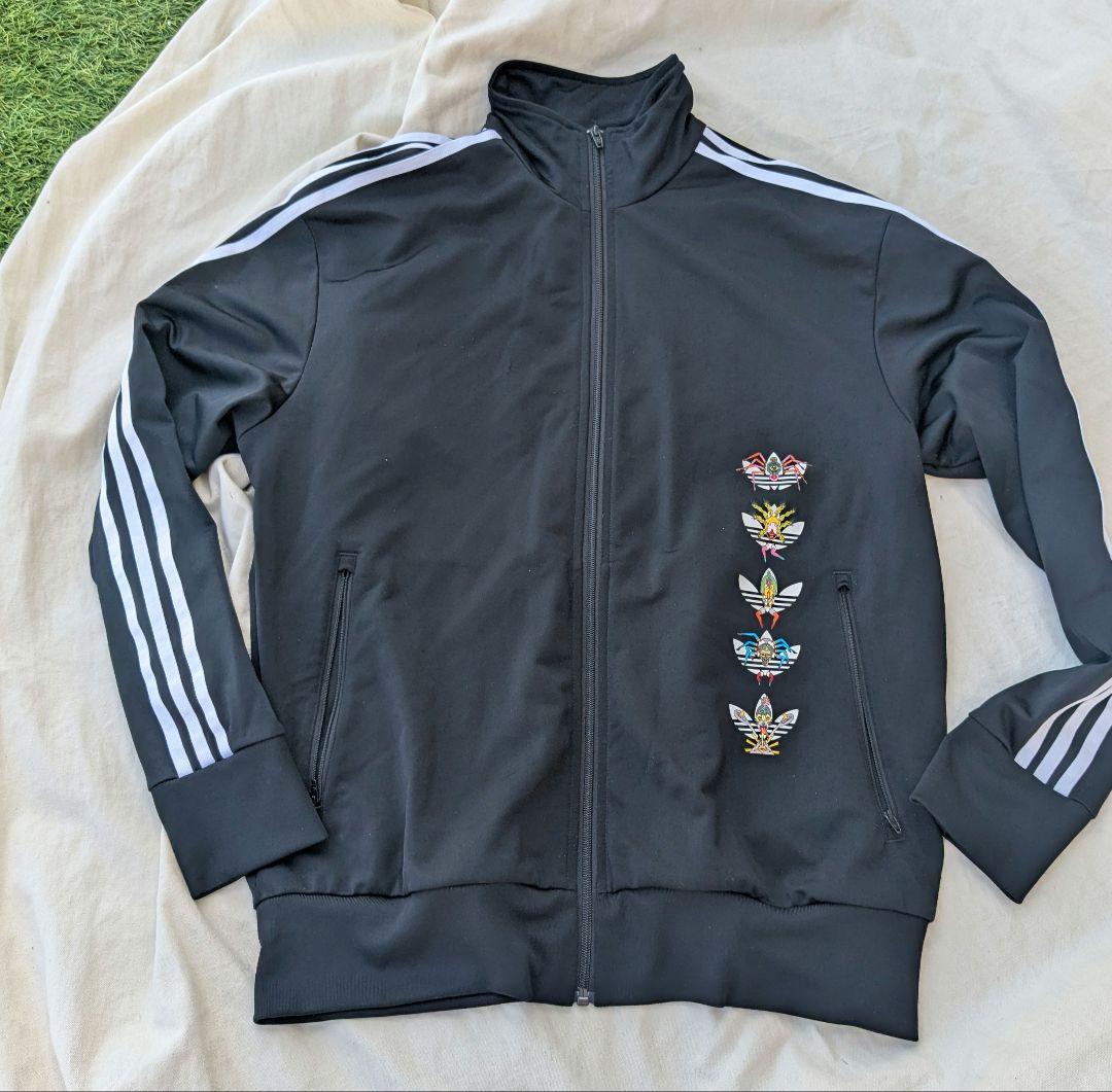 ア*マ様 希少【2XO】(4L)adidas アディダス トラック 田名網敬一コ