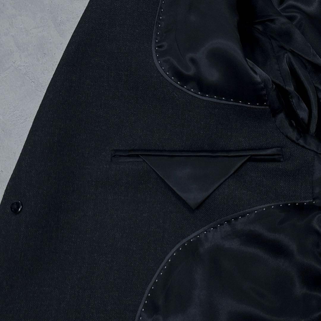 美品 ブルックスブラザーズ チェスターコート ダークグレー イギリス製生地