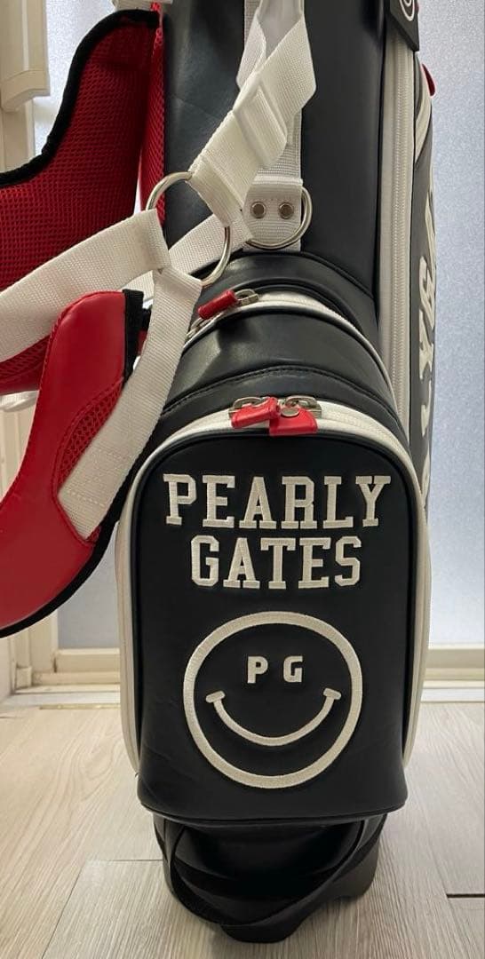 ⭐︎PEARLY GATES パーリーゲイツ ゴルフバッグ トリコロールカラー⭐︎