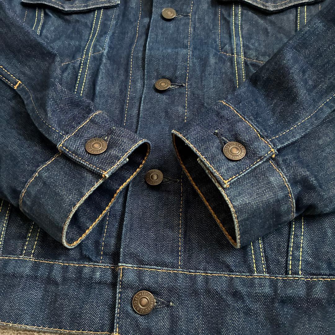 USA製 LVC デニムジャケット 70505 ビッグE サード L フォース
