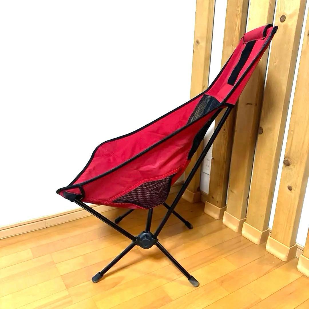 値下げ　Helinox Chair Two ヘリノックス　チェアツーレッド廃盤色