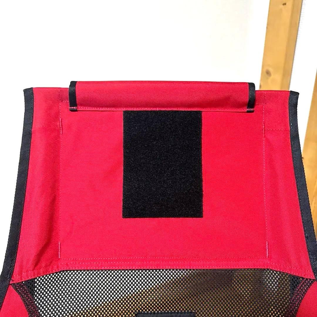 値下げ　Helinox Chair Two ヘリノックス　チェアツーレッド廃盤色