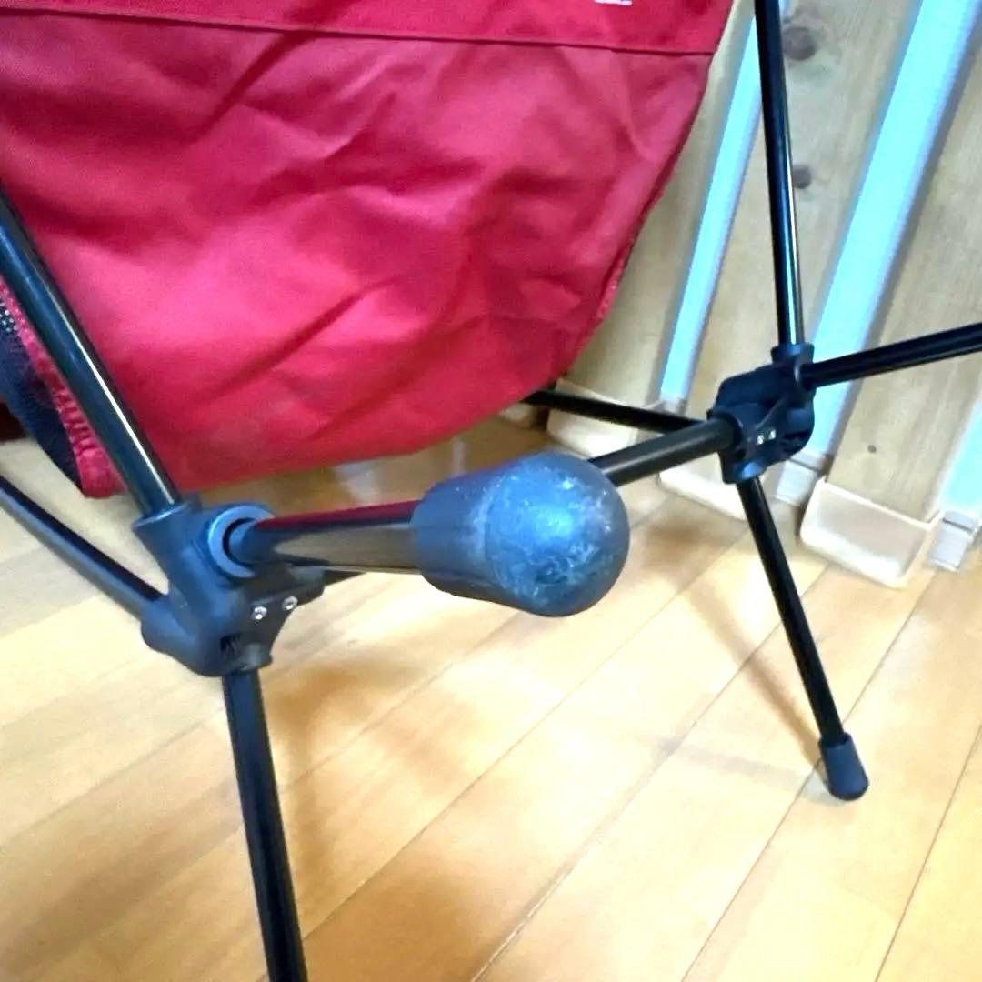 値下げ　Helinox Chair Two ヘリノックス　チェアツーレッド廃盤色