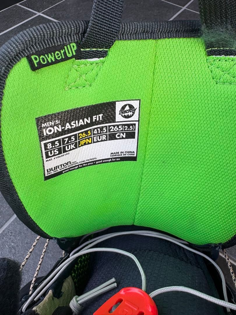 BURTON ION ASIAN-FIT 26.5cm スノーボードブーツ