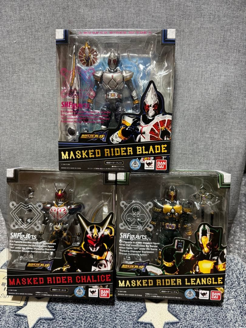 S.H.Figuarts仮面ライダー ブレイド7点セット