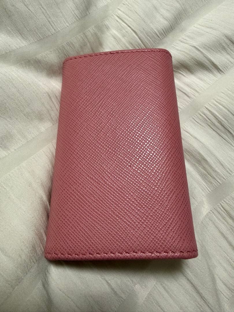 PRADA ピンク キーケース 4連 箱付き