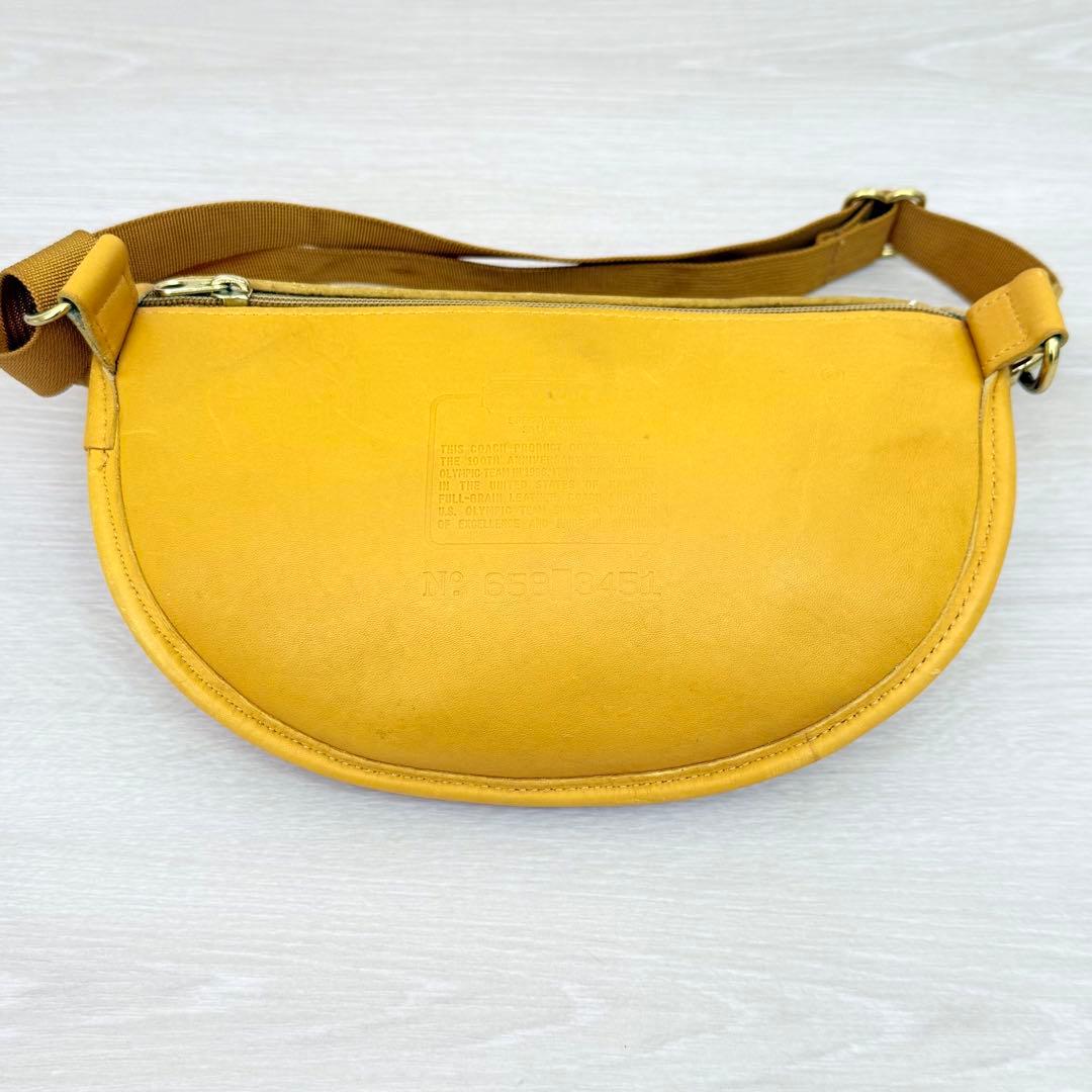バッグ Coach USA Olympic Leather Fanny Pack