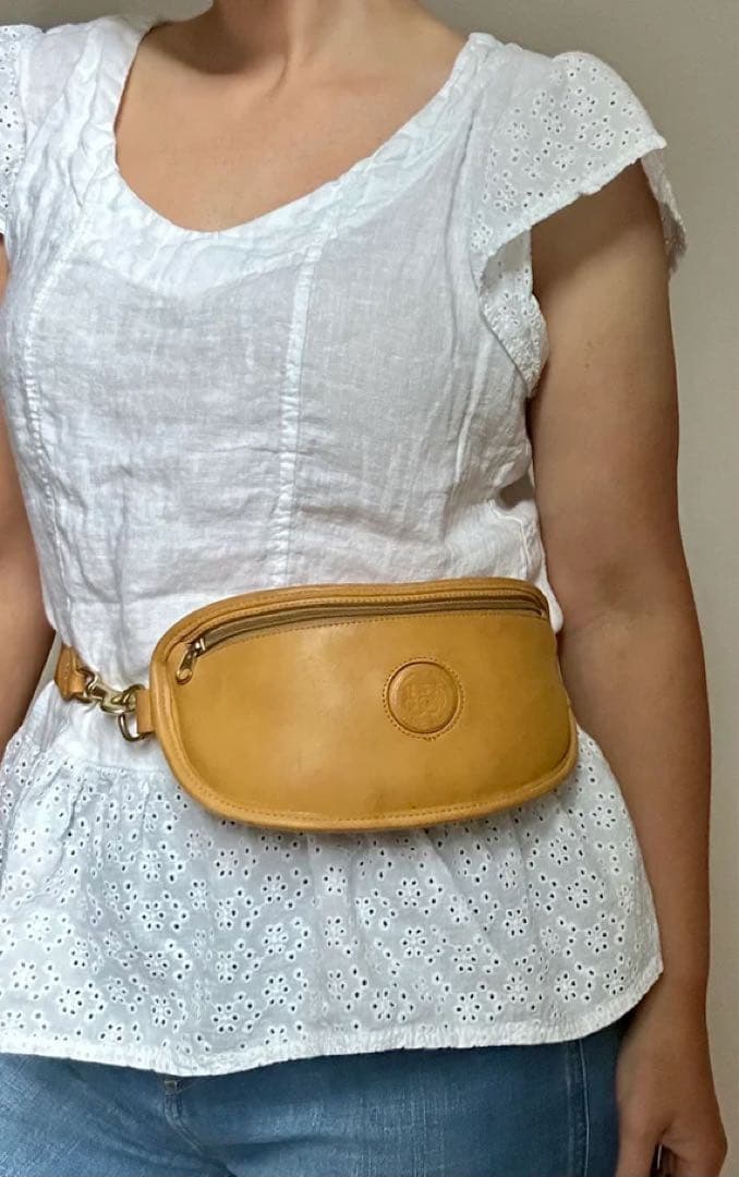 バッグ Coach USA Olympic Leather Fanny Pack