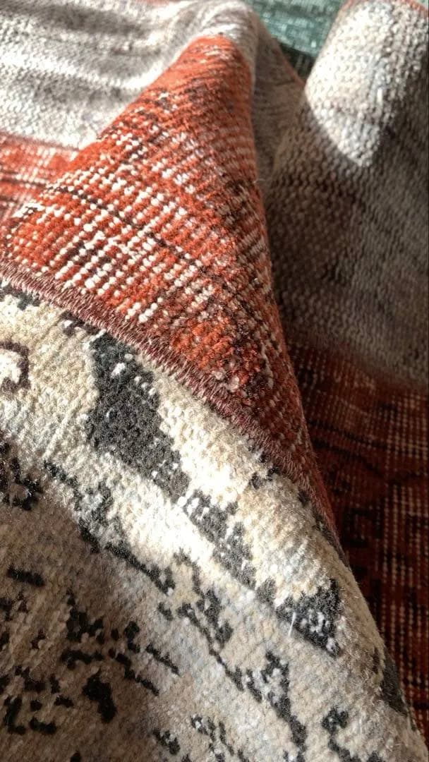 63×102 \"Patchwork” ViNTAGE TURKiSH RUG