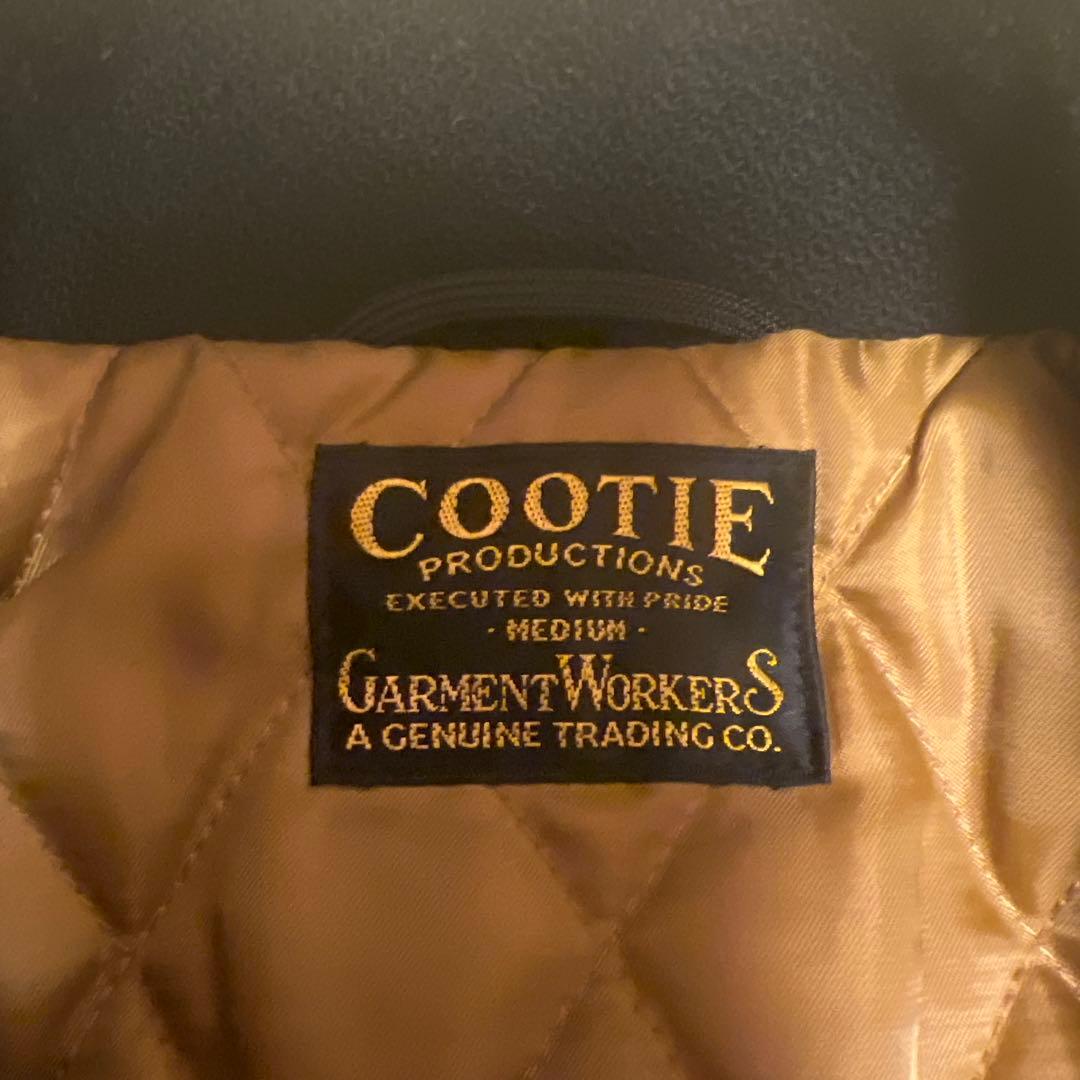 COOTIE スタジャン M 黒刺繍