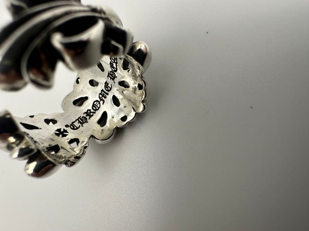 クロムハーツ　ダブルフローラルリング　未使用品　正規店購入