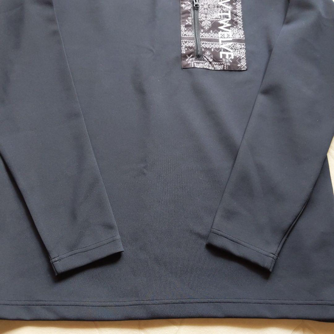 v12　ゴルフ　モックネック　メンズ