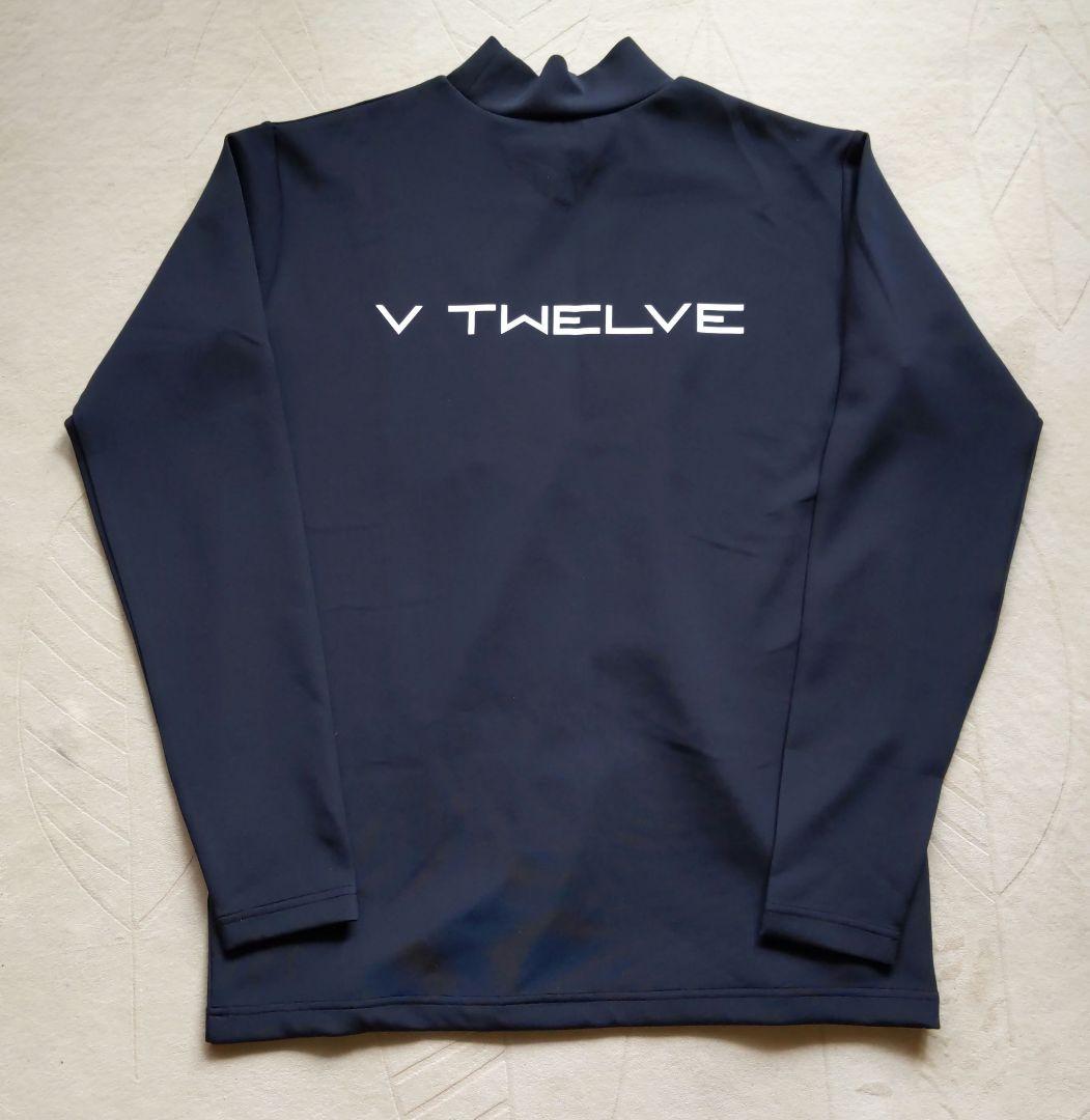 v12　ゴルフ　モックネック　メンズ