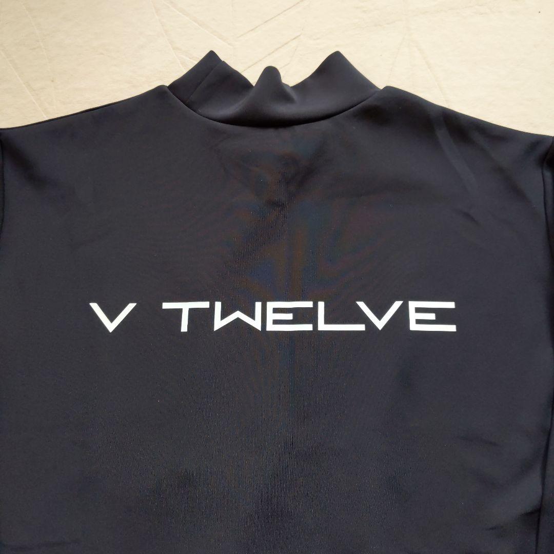 v12　ゴルフ　モックネック　メンズ