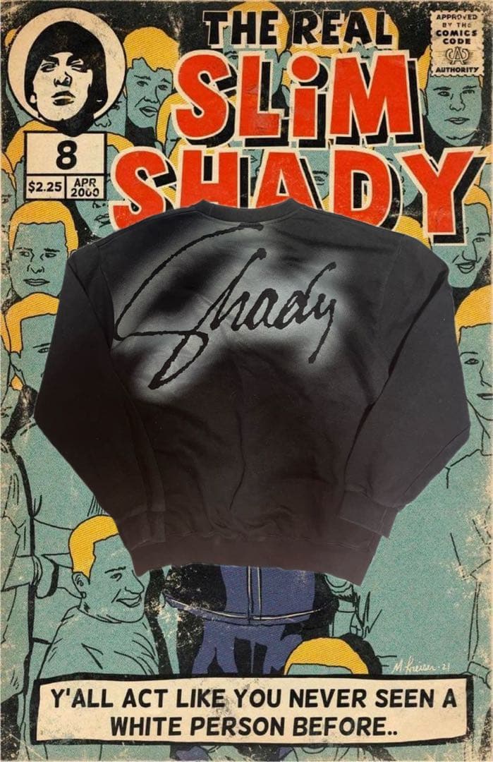 希少 Shady ltd. スウェット 90's bboy EMINEM XL