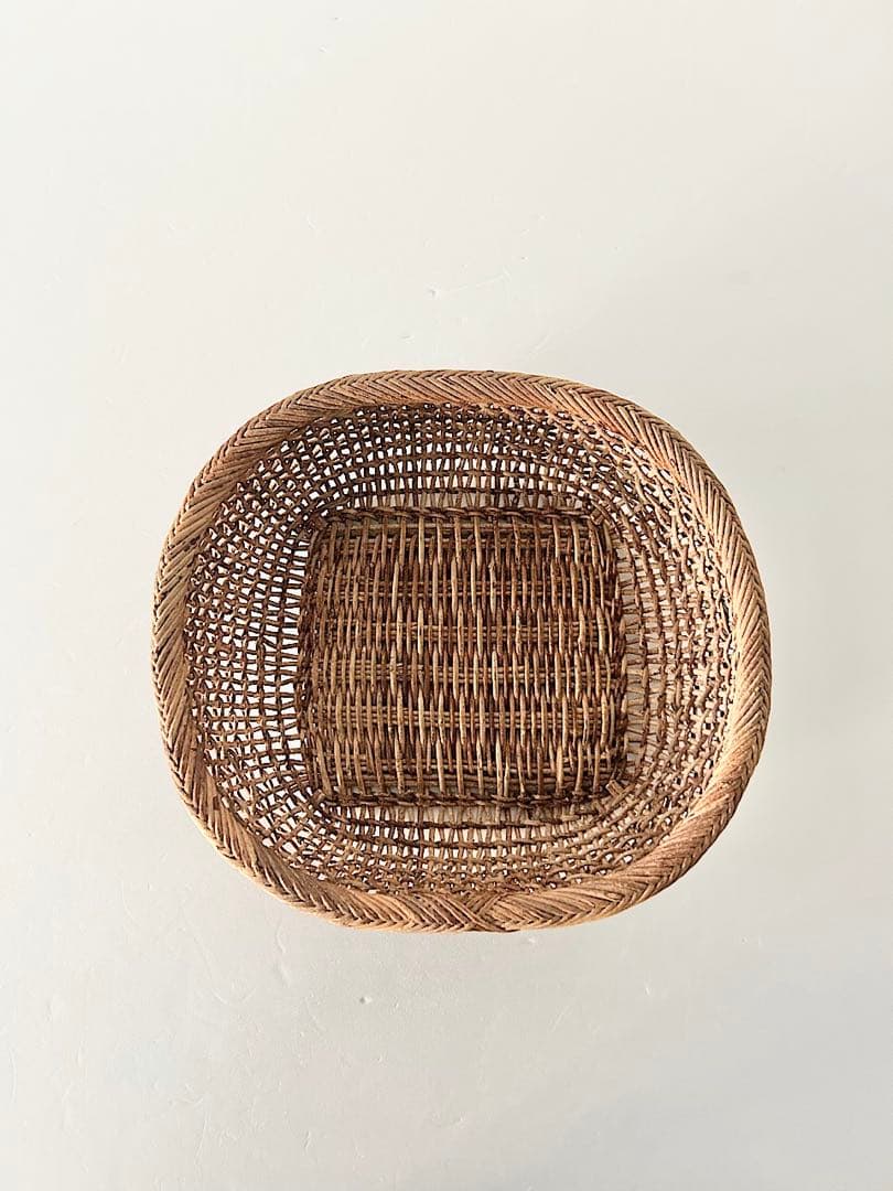 【山田】【民藝】あけび　小物入れ　中