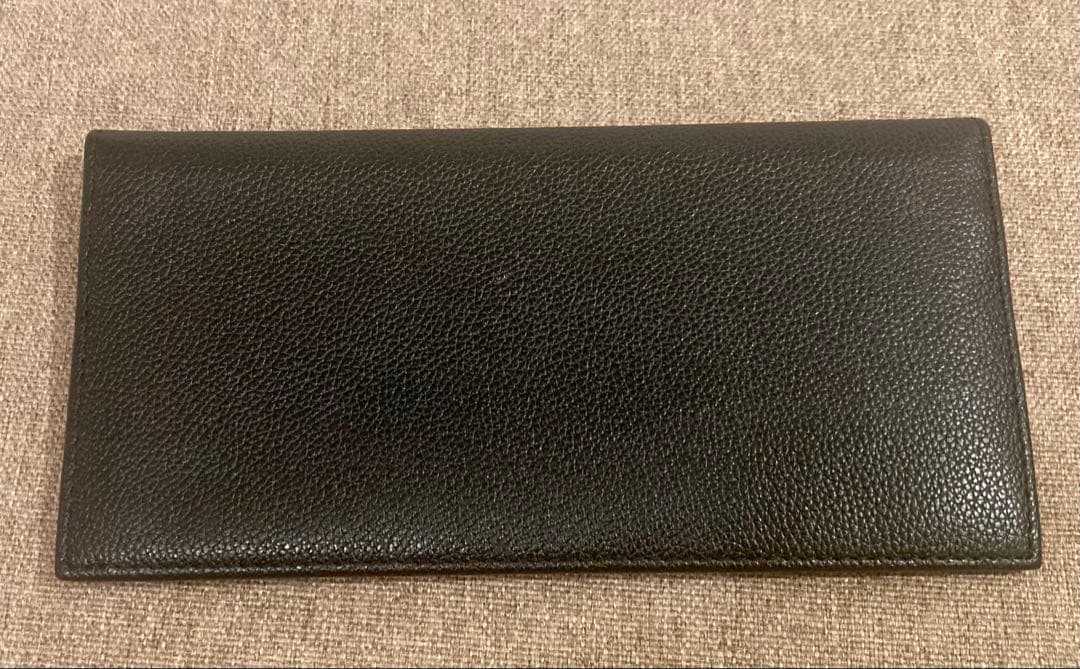 ハ*♡様 皇居 菊の御紋 長財布 黒