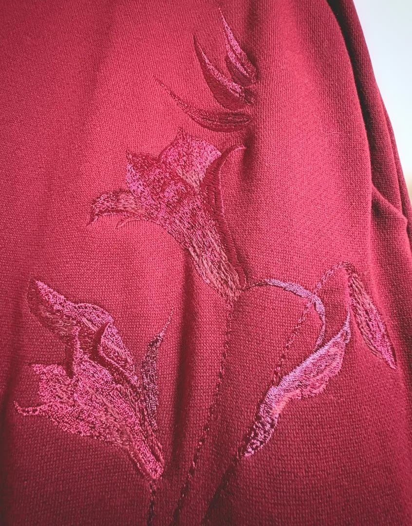 mame　百合刺繍スウェットスカート サイズ2