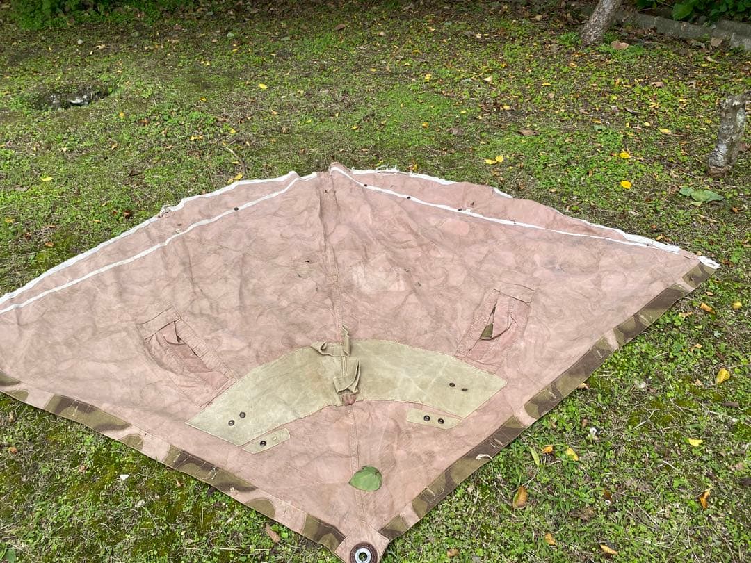 ハンガリー軍幕　初期　扇型　2枚