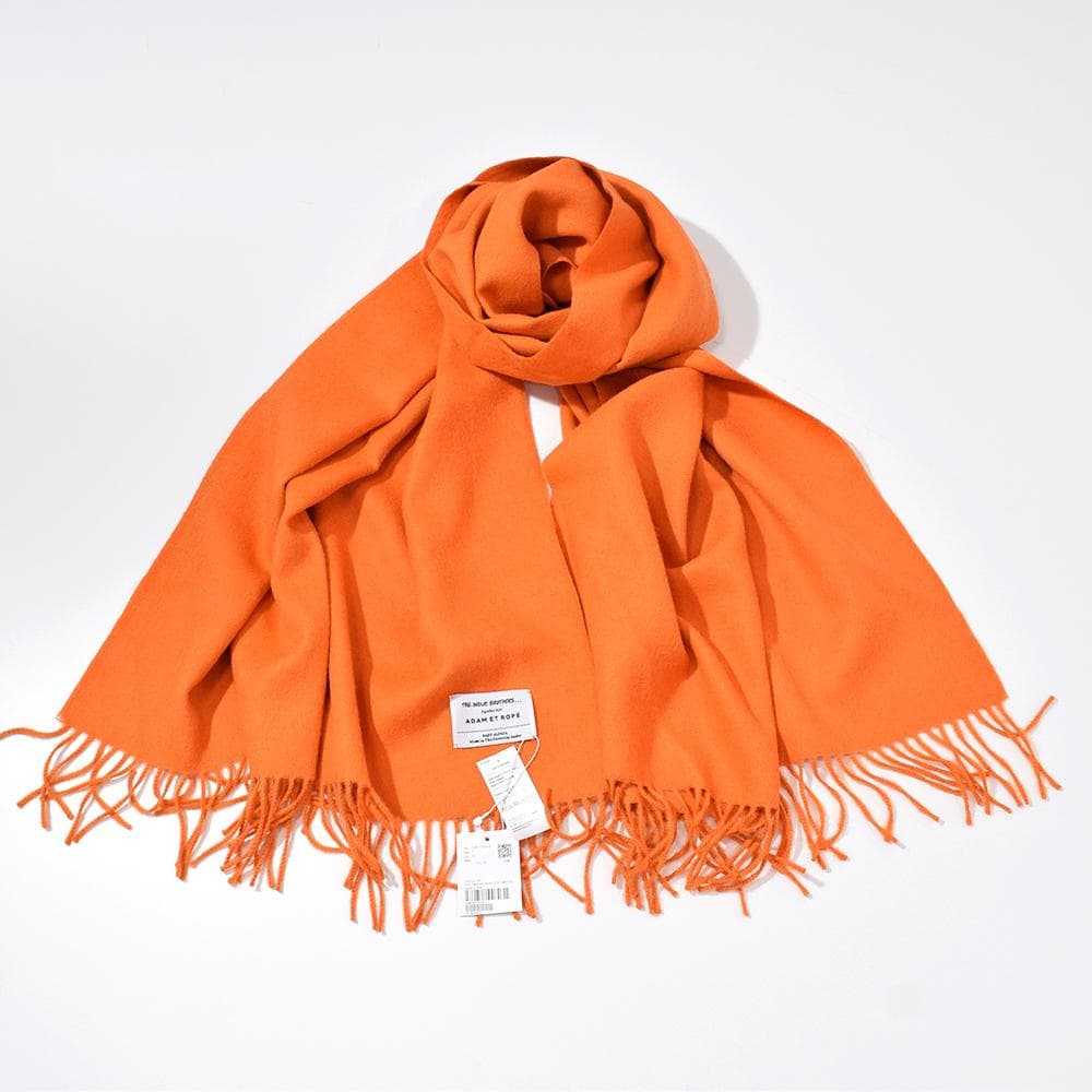 未使用 ザイノウエブラザーズ 別注 アルパカ 大判ストール マフラー