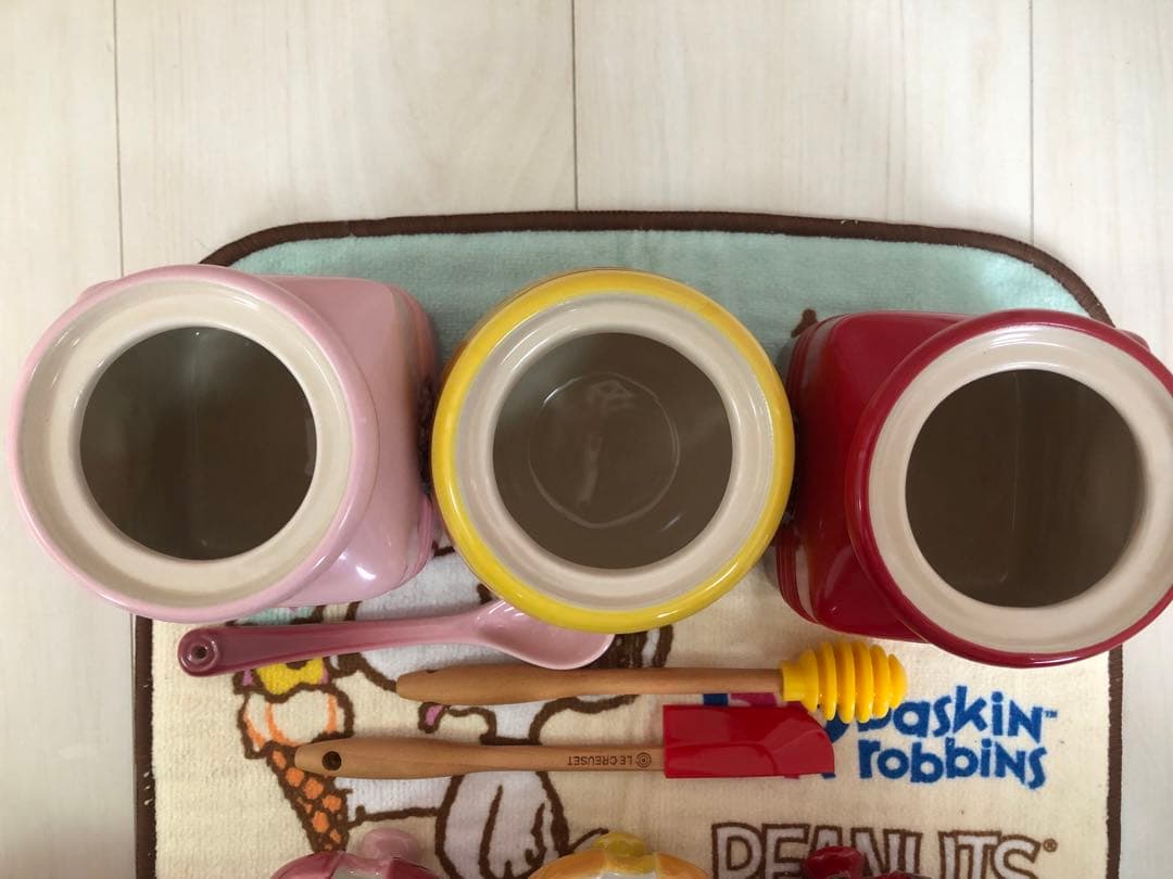 ル・クルーゼ ジャムポット ハニーポット セット