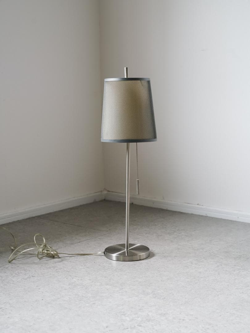 90's vintage メタルメッシュ 照明 スタンドライト ポストモダン