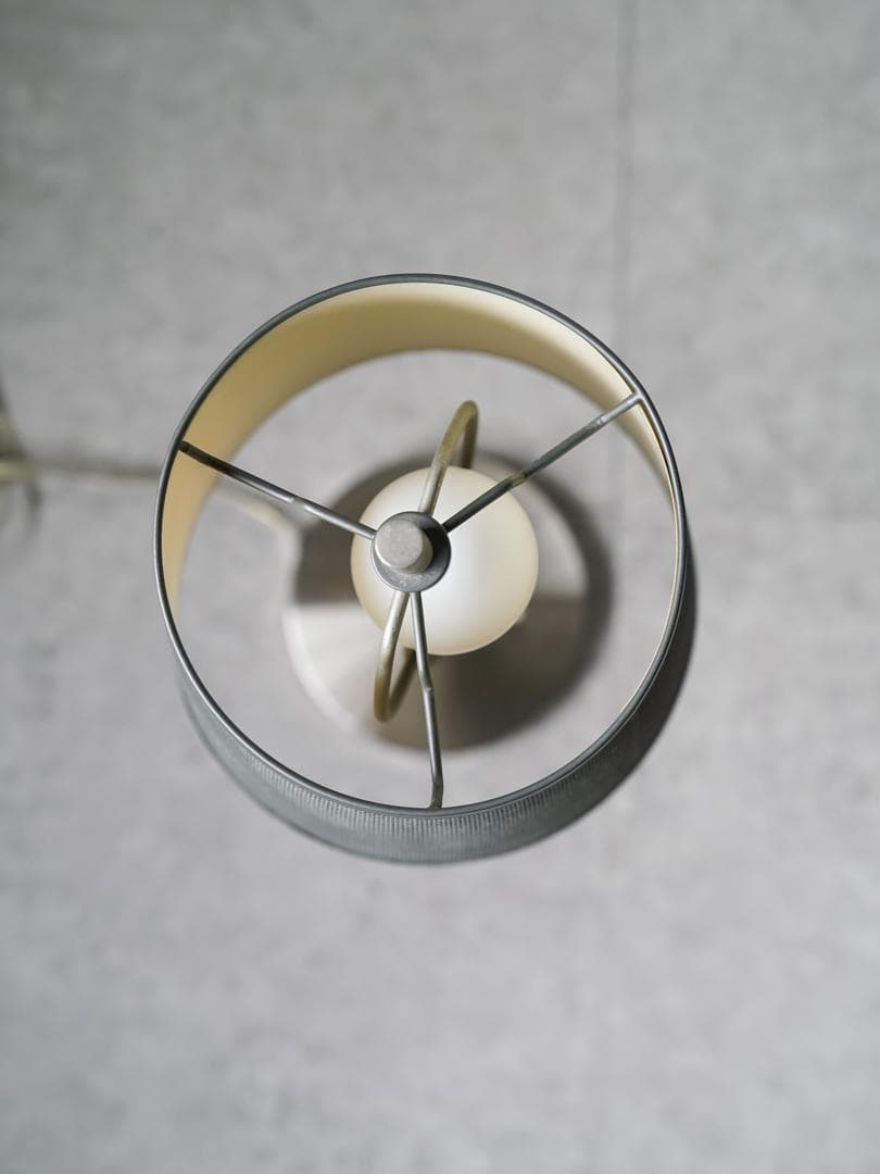 90's vintage メタルメッシュ 照明 スタンドライト ポストモダン