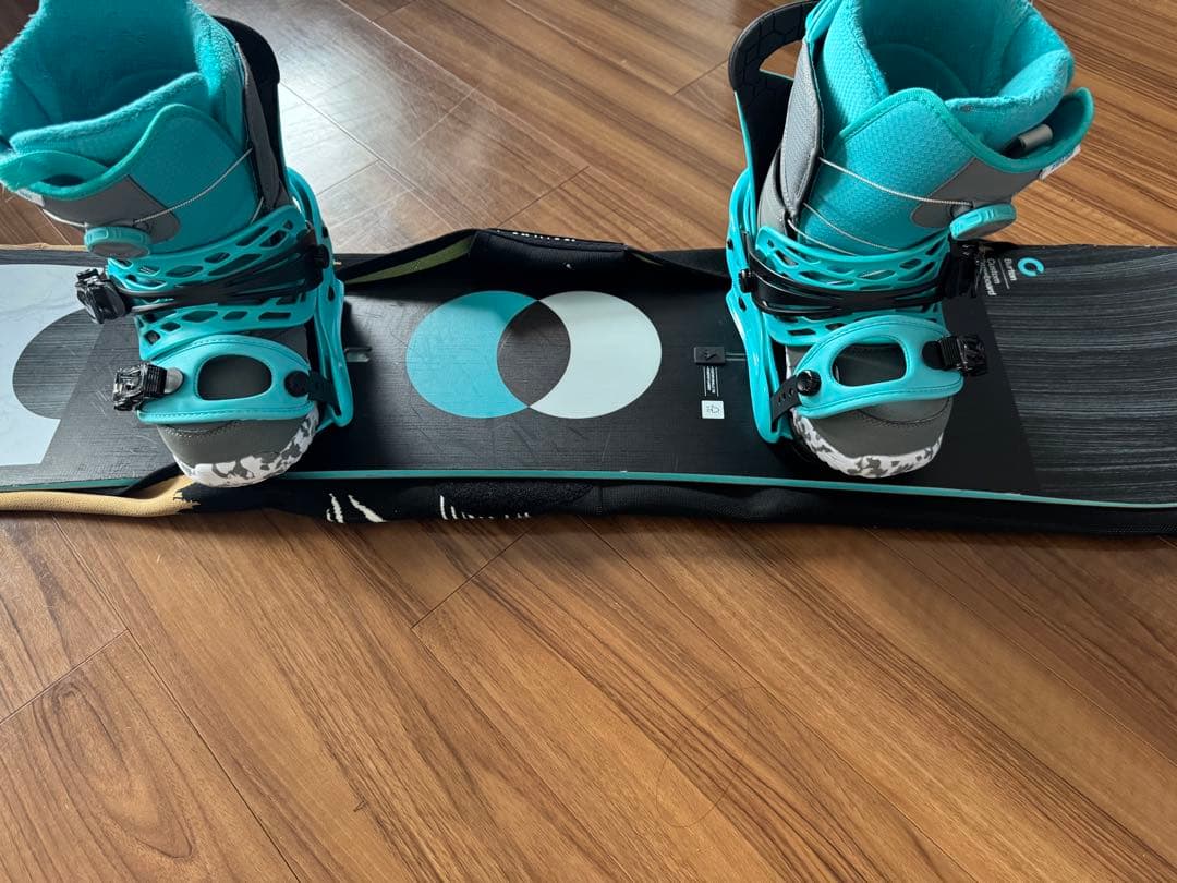 BURTON スノーボードブーツ 25.0 スカイブルー/グレー