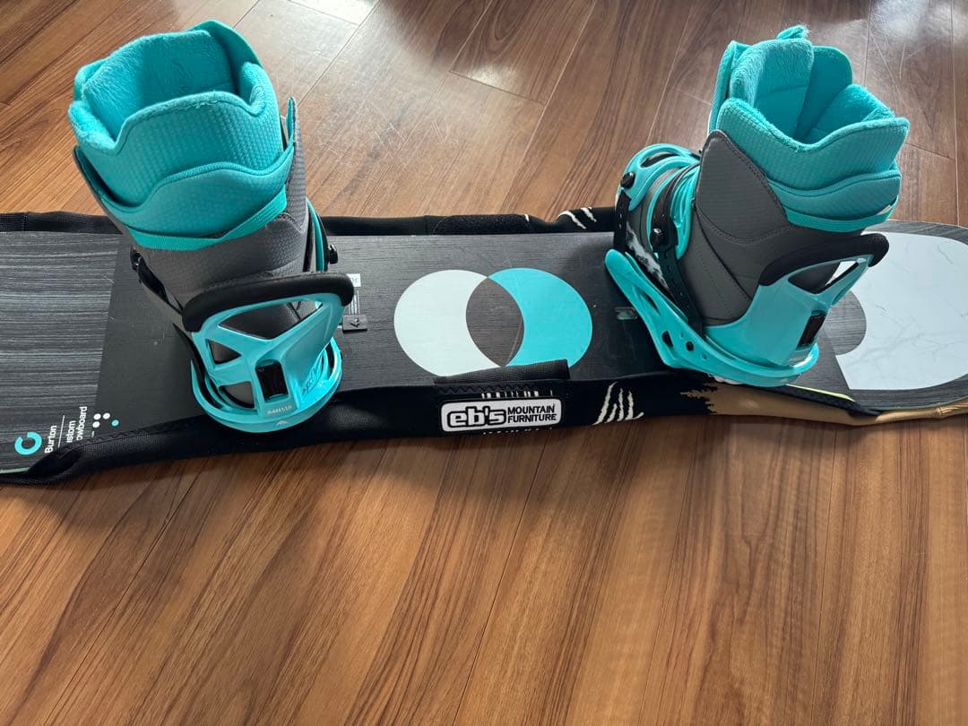 BURTON スノーボードブーツ 25.0 スカイブルー/グレー