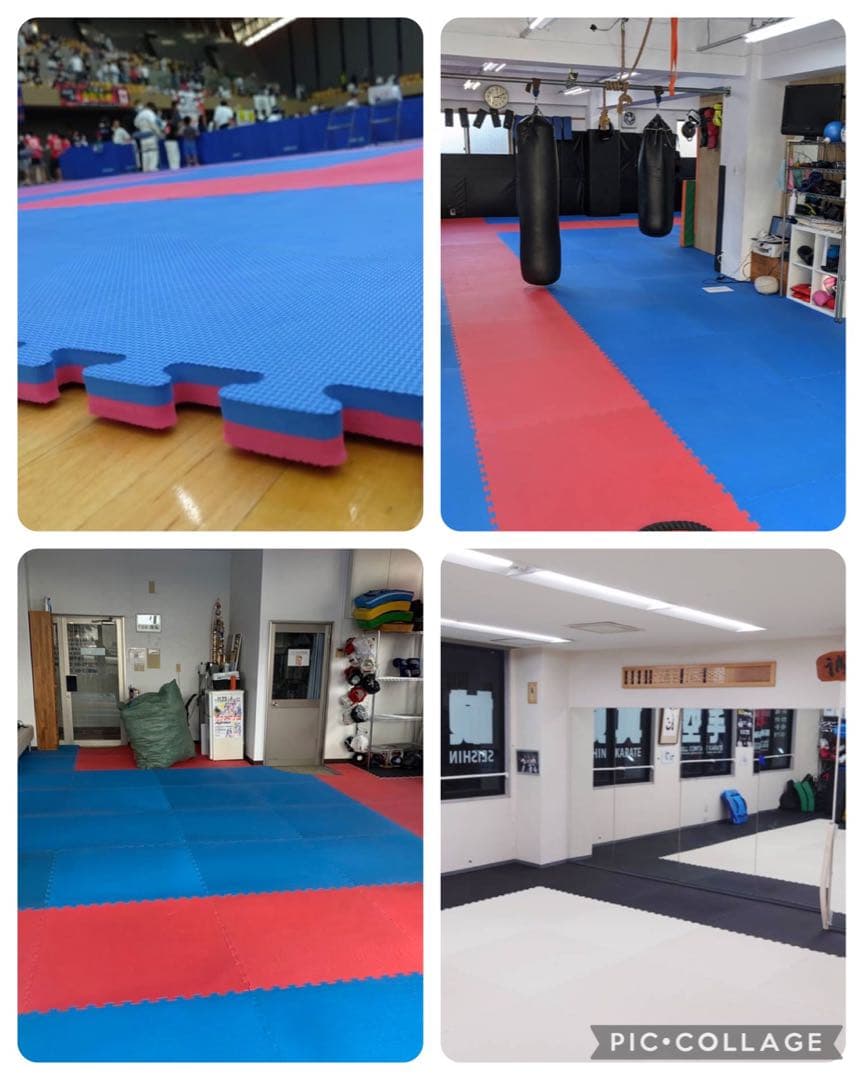 ［注文者専用ページ］ジョイントマット赤青14枚新潟県法人送料込み