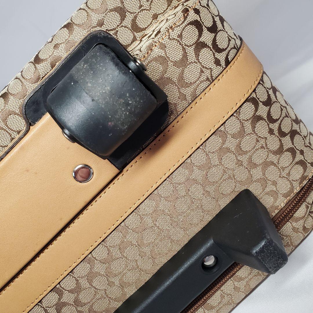 Coach シグネチャー キャリーケース 中型