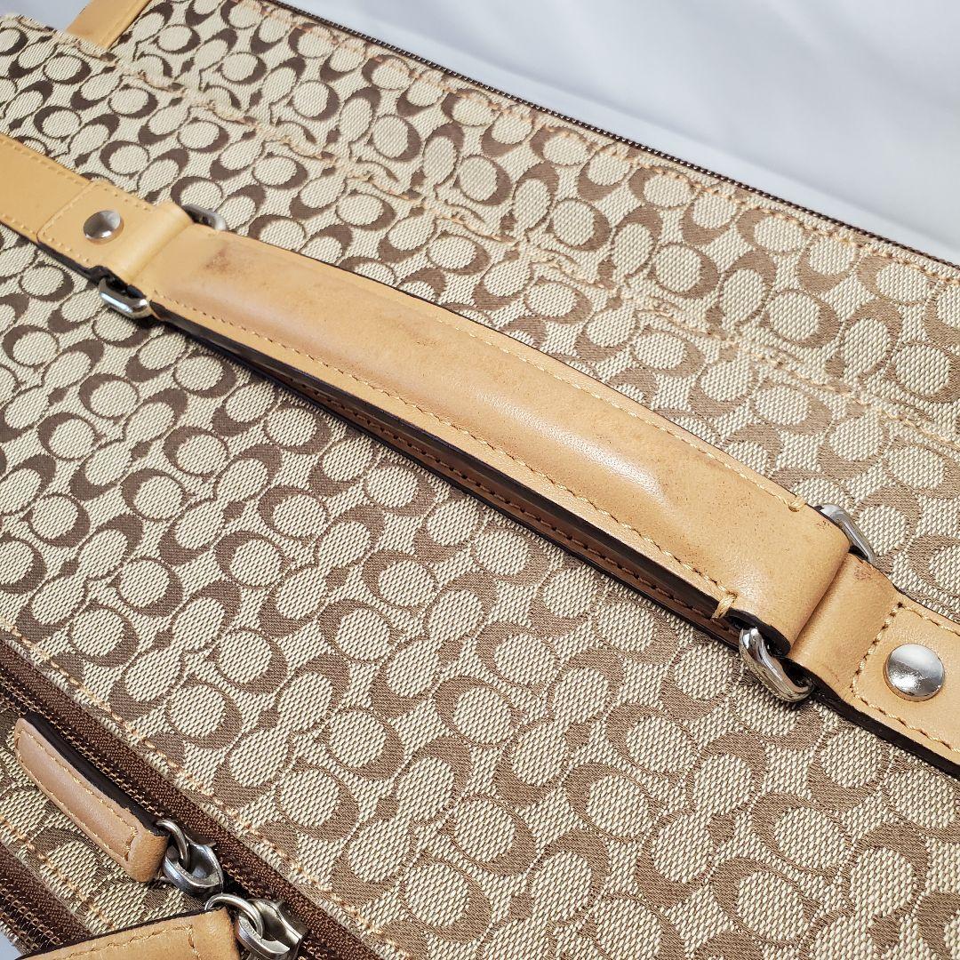 Coach シグネチャー キャリーケース 中型