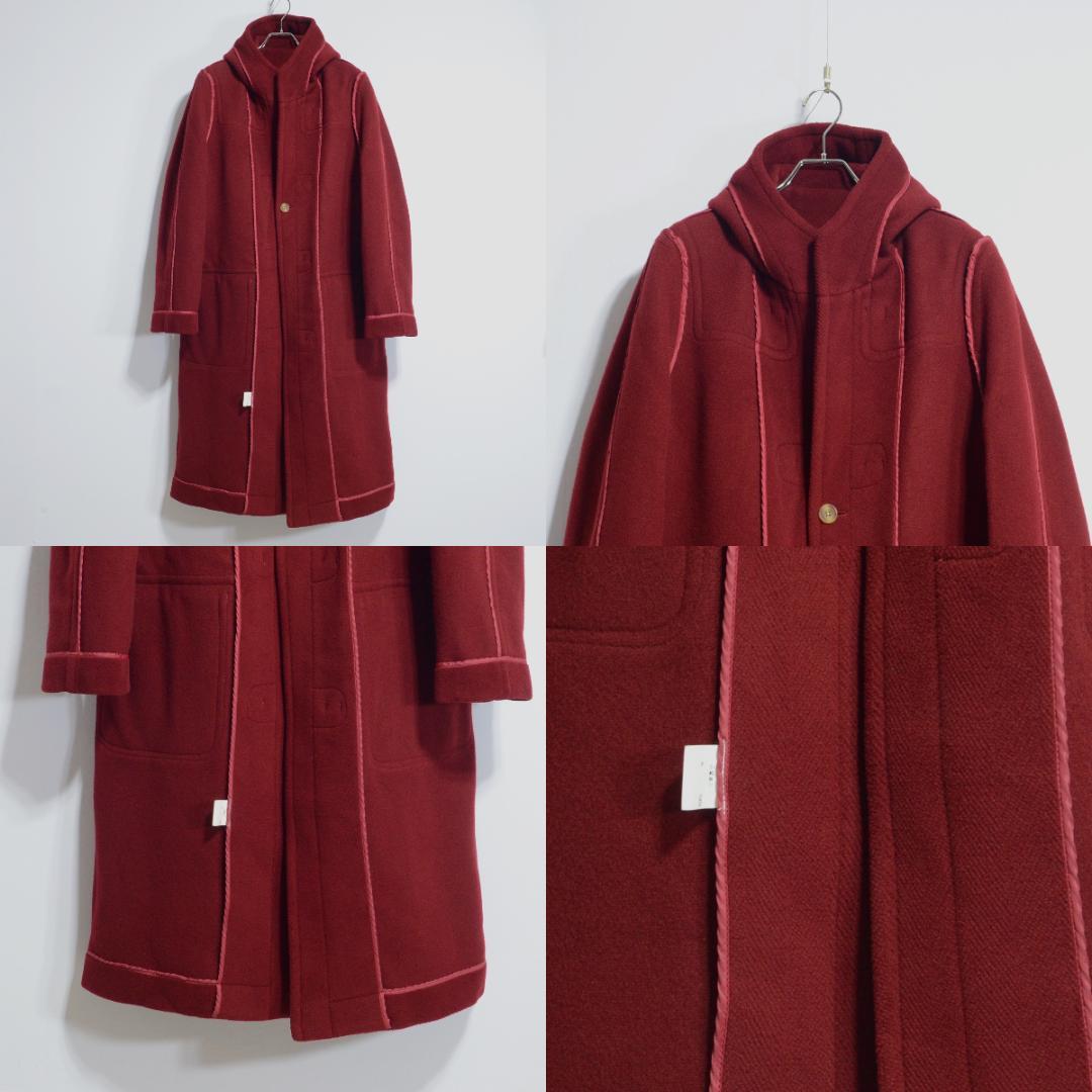 超極上品 オールドイングランド ムーアブルック ダッフルコート ワイン