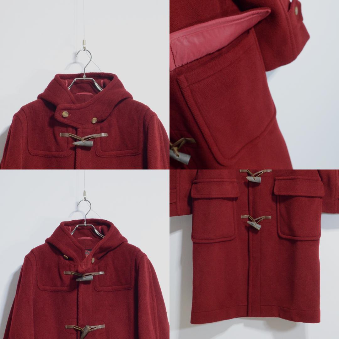 超極上品 オールドイングランド ムーアブルック ダッフルコート ワイン