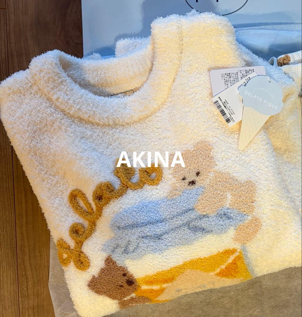 はちみつベア ジャガード プルオーバー 新品未使用 ジェラートピケ