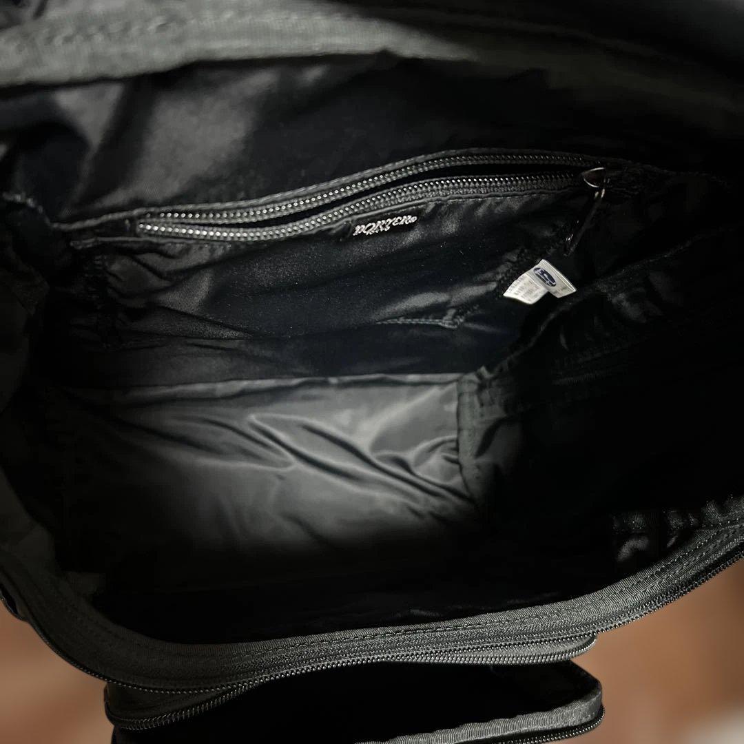 PORTER PLANプランリュック 黒　A4可